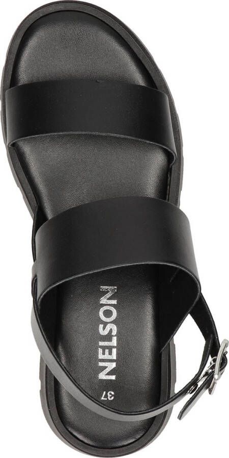 Nelson dames sandaal Zwart