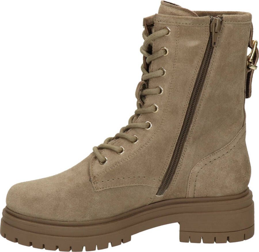 Nelson dames veterboot Taupe