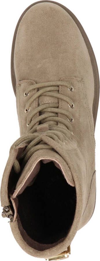 Nelson dames veterboot Taupe