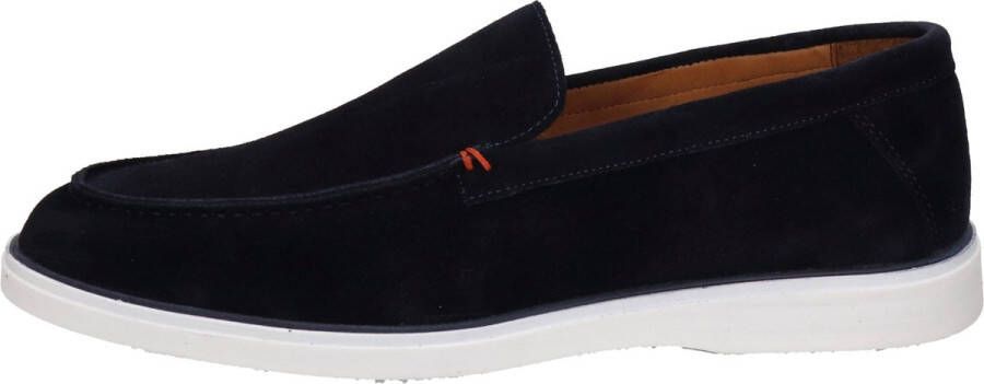 Nelson heren loafer. Blauw