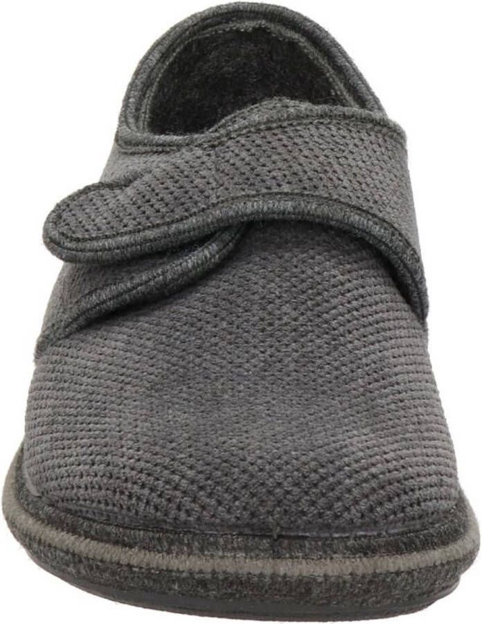 Nelson Home heren pantoffel Antraciet