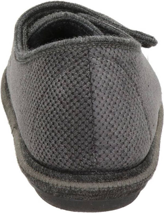 Nelson Home heren pantoffel Antraciet