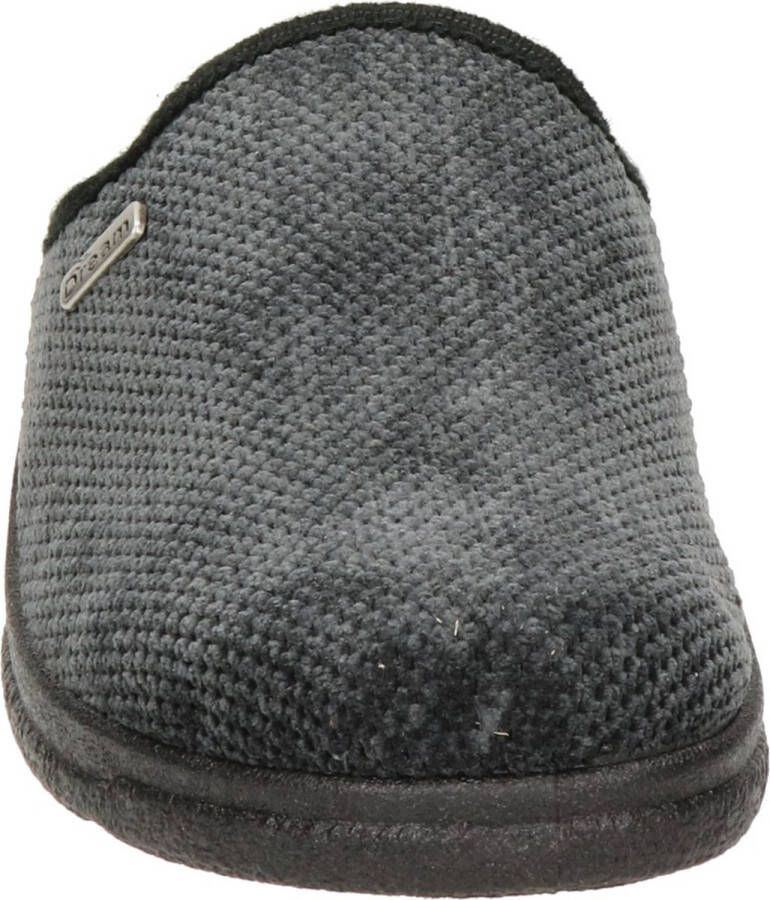 Nelson Home heren pantoffel Zwart