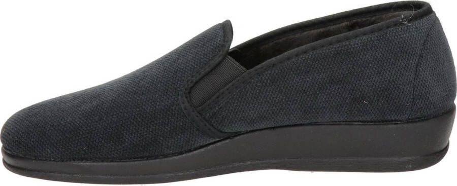 Nelson Home heren pantoffel Zwart
