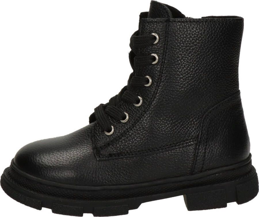 Nelson Kids meisjes veterboot Zwart