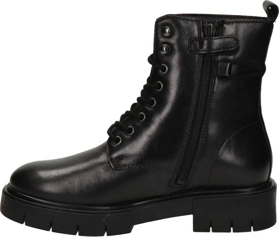 Nelson Kids meisjes veterboot Zwart