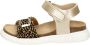 Nelson Kids suède sandalen met panterprint goud Meisjes Suede Panterprint 28 - Thumbnail 7