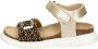 Nelson Kids suède sandalen met panterprint goud Meisjes Suede Panterprint 24 - Thumbnail 7