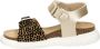 Nelson Kids suède sandalen met panterprint goud Meisjes Suede Panterprint 29 - Thumbnail 6