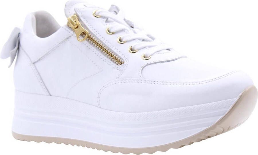Nero Giardini 306371 Sneakers Leer Dames Wit