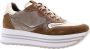 Nerogiardini Stijlvolle vetersneakers Brown Dames - Thumbnail 4