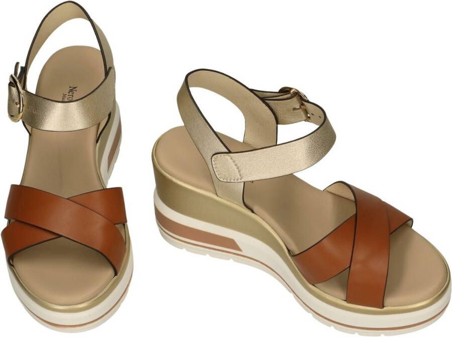 Nero Giardini -Dames cogna caramel sandalen