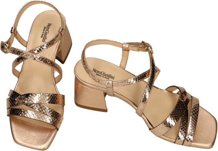Nero Giardini -Dames goud sandalen