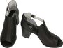 Nerogiardini Zwarte Leren Geperforeerde Sandalen Black Dames - Thumbnail 7
