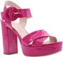 Nerogiardini Luxe Strass Sandalen voor speciale gelegenheden Beige Dames - Thumbnail 15