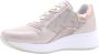 Nero Giardini NeroGiardini E306450D 614 Beige combi kleurige dames sneaker met rits - Thumbnail 13