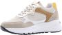 Nero Giardini NeroGiardini E306450D 614 Beige combi kleurige sneaker met rits - Thumbnail 11