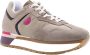 Nero Giardini NeroGiardini E306450D 614 Beige combi kleurige sneaker met rits - Thumbnail 6