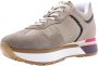 Nero Giardini NeroGiardini E306450D 614 Beige combi kleurige sneaker met rits - Thumbnail 7