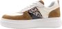 Nerogiardini Bruine Italiaanse Sneakers met DryGo! Technologie Bruin Dames - Thumbnail 13