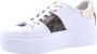 Nero Giardini NeroGiardini E306450D 707 Wit combi kleurige dames sneaker met rits - Thumbnail 8