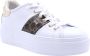 Nero Giardini NeroGiardini E306450D 707 Wit combi kleurige dames sneaker met rits - Thumbnail 9