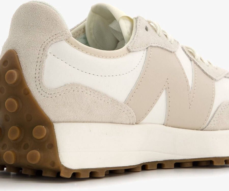 New Balance 327 Moondames dames sneakers beige wit Uitneembare zool