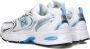 New Balance Retro Sneakers Wit Hemelsblauw - Thumbnail 7