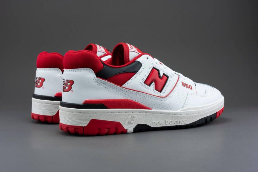 New Balance 550 White Red BB550SE1 1 2 WIT Schoenen