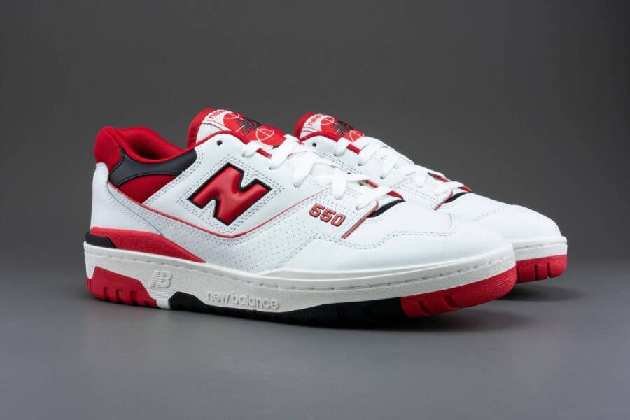 New Balance 550 White Red BB550SE1 WIT Schoenen