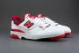 New Balance 550 White Red BB550SE1 1 2 WIT Schoenen - Thumbnail 5