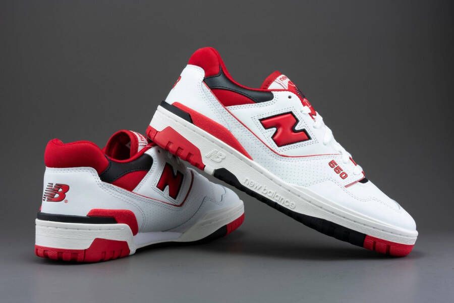 New Balance 550 White Red BB550SE1 WIT Schoenen