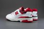 New Balance 550 White Red BB550SE1 1 2 WIT Schoenen - Thumbnail 9