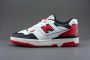 New Balance 550 White Red Black BB550HR1 1 2 ZWART Schoenen - Thumbnail 3