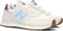 New Balance WL574RDB Volwassenen Lage sneakers Wit beige - Thumbnail 7