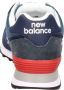 New Balance Classic 574 Heren Sneakers Sportschoenen schoenen Navy Blauw ML574EAE - Thumbnail 15
