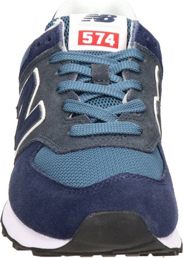 New Balance Classic 574 Heren Sneakers Sportschoenen schoenen Navy Blauw ML574EAE - Foto 13