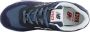 New Balance Classic 574 Heren Sneakers Sportschoenen schoenen Navy Blauw ML574EAE - Thumbnail 11