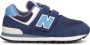 New Balance 574 sneakers donkerblauw wit - Thumbnail 12