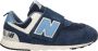 New Balance 574 sneakers donkerblauw wit - Thumbnail 7