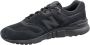 New Balance Classics 997 Heren Sneakers Sportschoenen Schoenen Zwart CM997HCI - Thumbnail 10