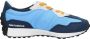 New Balance Blauwe Sneakers 327 Kids - Thumbnail 4