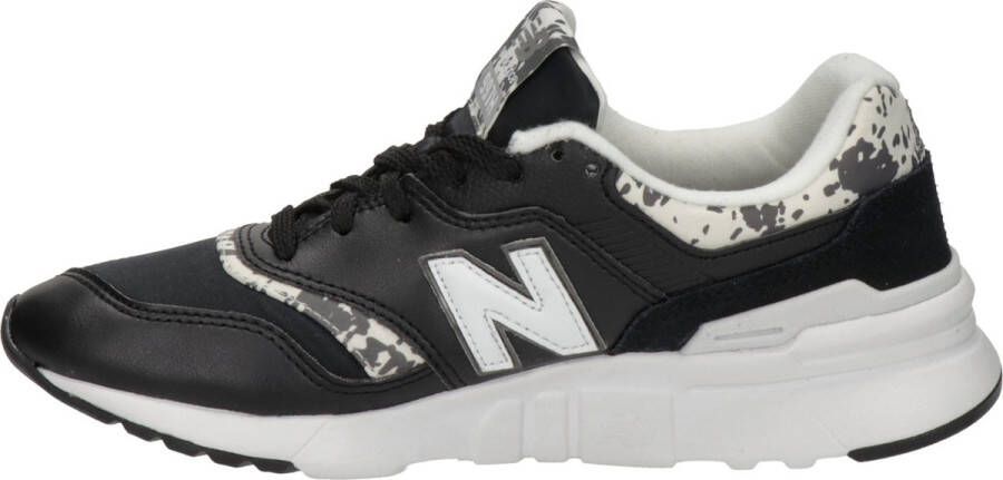 New Balance Cw997 Lage sneakers Leren Sneaker Dames Zwart