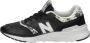 New Balance Cw997 Lage sneakers Leren Sneaker Dames Zwart + - Thumbnail 3