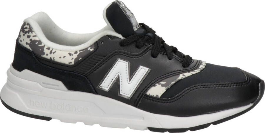 New Balance Cw997 Lage sneakers Leren Sneaker Dames Zwart