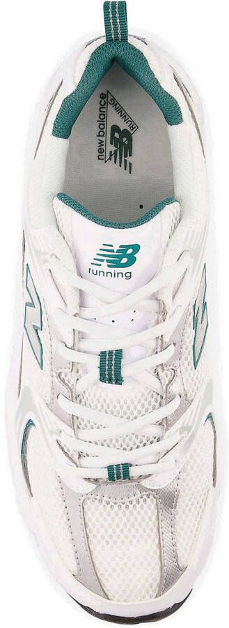 New Balance Mr530 Lage Heren Sneakers Wit Groen