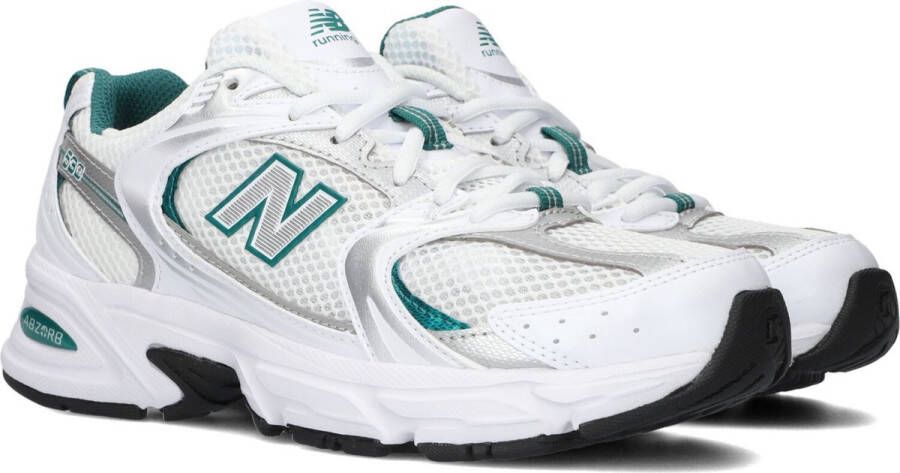 New Balance Mr530 Lage Heren Sneakers Wit Groen