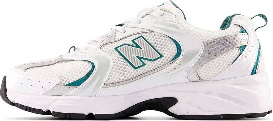New Balance Mr530 Lage Heren Sneakers Wit Groen