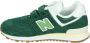 New Balance 574 sneakers groen wit Jongens Meisjes Suede Logo 34.5 - Thumbnail 11