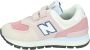 New Balance 574 sneakers roze wit donkerblauw Suede Logo 34.5 - Thumbnail 12